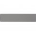 Футляр для ручки "Real", серый с нанесением логотипа компании