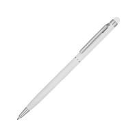 Ручка-стилус шариковая "Jucy Soft" с покрытием soft touch, белый (Р)