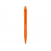 Ручка пластиковая шариковая Prodir QS30 PRT софт-тач, оранжевый с нанесением логотипа компании