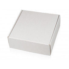 Коробка подарочная «Zand» L, белый с нанесением логотипа компании