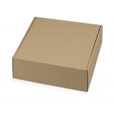 Коробка подарочная «Zand» L, крафт с нанесением логотипа компании