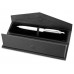 Подарочная коробка для ручек «Бристоль», черный с нанесением логотипа компании