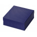 Коробка подарочная «Gem M», синий с нанесением логотипа компании
