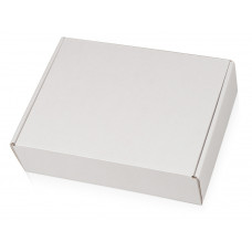 Коробка подарочная «Zand» M, белый с нанесением логотипа компании