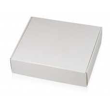 Коробка подарочная «Zand» XL, белый с нанесением логотипа компании