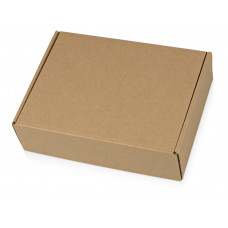 Коробка подарочная «Zand» M, крафт с нанесением логотипа компании