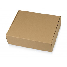 Коробка подарочная «Zand» XL, крафт с нанесением логотипа компании