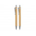 Набор "Bamboo" шариковая ручка и механический карандаш с нанесением логотипа компании