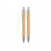 Набор "Bamboo" шариковая ручка и механический карандаш с нанесением логотипа компании