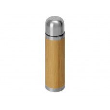 Вакуумный термос из бамбука "Ямал Bamboo" с нанесением логотипа компании