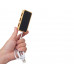USB хаб с подсветкой лого «Reedia S5», 3*USB, 1*Type C, бамбук, черный с нанесением логотипа компании USB хаб с подсветкой лого «Reedia S5», 3*USB, 1*Type C, бамбук, черный с нанесением логотипа компании