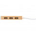 USB хаб с подсветкой лого «Reedia S5», 3*USB, 1*Type C, бамбук, черный с нанесением логотипа компании USB хаб с подсветкой лого «Reedia S5», 3*USB, 1*Type C, бамбук, черный с нанесением логотипа компании