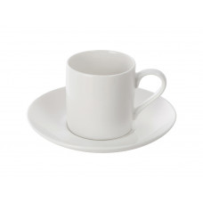Кофейная пара прямой формы Espresso, 100мл, белый