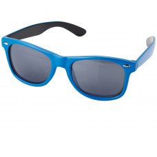 Очки солнцезащитные "Crockett", синий/черный с нанесением логотипа компании