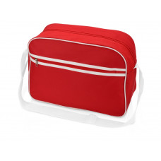 Сумка на плечо "Sacramento", красный/белый с нанесением логотипа компании
