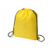 Рюкзак-мешок "Пилигрим", желтый с нанесением логотипа компании