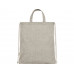 Pheebs 150 г/м² Aware™ рюкзак со шнурком из переработанных материалов - Натуральный с нанесением логотипа компании