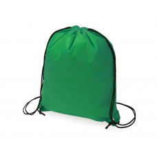 Рюкзак-мешок "Пилигрим", зеленый с нанесением логотипа компании