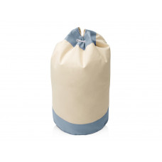 Рюкзак-мешок «Indiana» хлопковый, 180гр, натуральный/светло-серый с нанесением логотипа компании