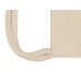 Рюкзак-мешок хлопковый Lark с цветной молнией, натуральный/черный с нанесением логотипа компании