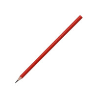 Трехгранный карандаш "Conti" из переработанных контейнеров, красный