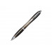 Шариковая ручка Nash из переработанного ПЭТ-пластика, черный с нанесением логотипа компании