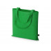 Сумка-шоппер Reviver из нетканого переработанного материала RPET, зеленый с нанесением логотипа компании