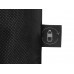 Сумка-шоппер Reviver из нетканого переработанного материала RPET, черный с нанесением логотипа компании