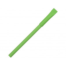 Ручка картонная с колпачком "Recycled", зеленое яблоко