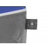 Сумка-холодильник Reviver с длинными ручками из нетканого переработанного материала RPET, синий/серый с нанесением логотипа компании
