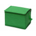 Сумка-холодильник Reviver из нетканого переработанного материала RPET, зеленый с нанесением логотипа компании