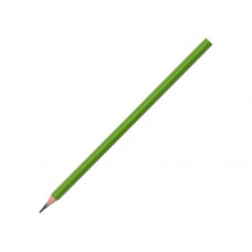 Трехгранный карандаш "Conti" из переработанных контейнеров, зеленый с нанесением логотипа компании