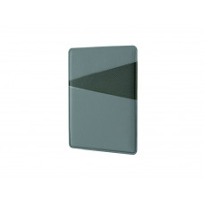 Картхолдер на 3 карты типа бейджа "Favor", светло-серый/темно-серый с нанесением логотипа компании