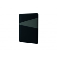 Картхолдер на 3 карты типа бейджа "Favor", черный/серый