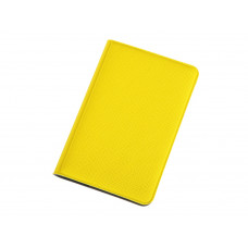 Картхолдер для 2-х пластиковых карт "Favor", желтый с нанесением логотипа компании