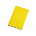 Картхолдер для 2-х пластиковых карт "Favor", желтый с нанесением логотипа компании