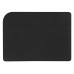 Картхолдер для 3-пластиковых карт "Favor", черный с нанесением логотипа компании