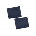 Картхолдер для денег и шести пластиковых карт "Favor", темно-синий с нанесением логотипа компании