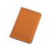 Картхолдер для 2-х пластиковых карт "Favor", оранжевый с нанесением логотипа компании