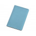 Картхолдер для 2-х пластиковых карт "Favor", голубой с нанесением логотипа компании