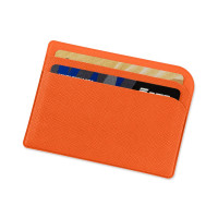 Картхолдер для 3-пластиковых карт "Favor", оранжевый