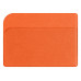 Картхолдер для 3-пластиковых карт "Favor", оранжевый с нанесением логотипа компании