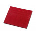 Картхолдер для 6 пластиковых карт с RFID-защитой "Fabrizio", красный с нанесением логотипа компании
