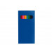 Набор из 12 цветных карандашей "Hakuna Matata", синий с нанесением логотипа компании