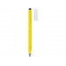 Вечный карандаш из переработанного алюминия "Sicily", желтый с нанесением логотипа компании