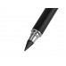 Металлическая ручка и вечный карандаш "Van Gogh" с рельефным покрытием, черный с нанесением логотипа компании