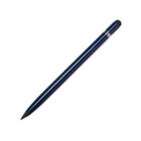 Вечный карандаш "Eternal" со стилусом и ластиком, темно-синий