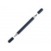 Металлическая ручка и вечный карандаш "Van Gogh", темно-синий с нанесением логотипа компании