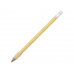 Вечный карандаш "Nature" из бамбука с белым ластиком с нанесением логотипа компании