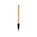 Вечный карандаш из бамбука "Recycled Bamboo", черный с нанесением логотипа компании